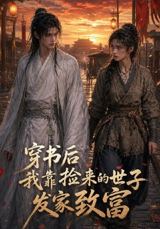 穿书后我靠捡来的世子发家致富(61集)AI短剧