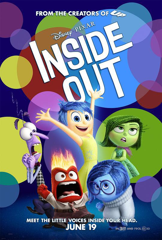 头脑特工队 Inside Out (2015) 4K/2160p 原盘Remux 中文字幕 【34.87GB】已刮削