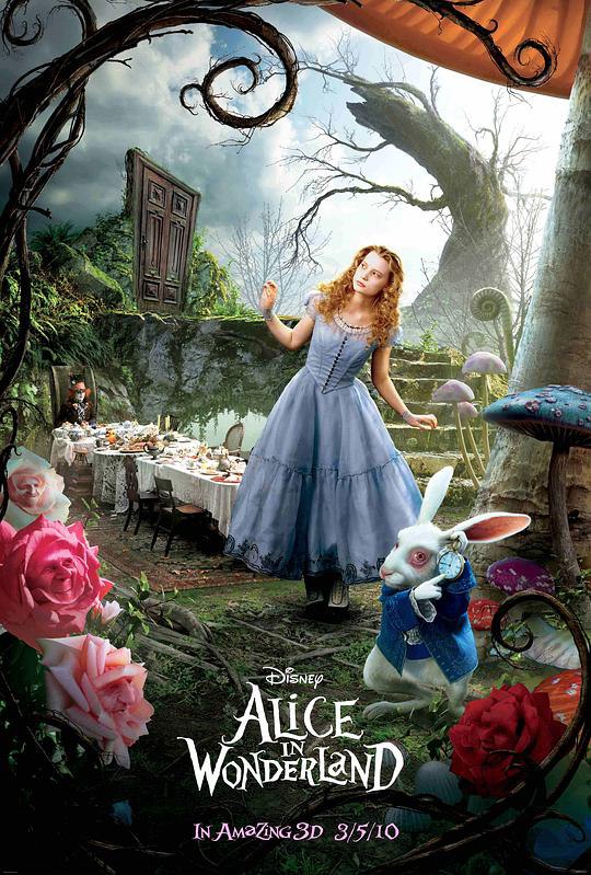 爱丽丝梦游仙境 Alice in Wonderland (2010) 1080p 原盘Remux 中文字幕 【25.43GB】已刮削