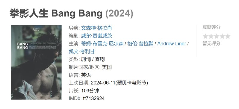 拳影人生 Bang Bang (2024)