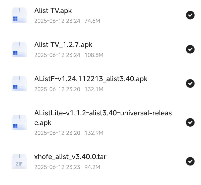 alist 3.40_docker镜像_安卓手机和安卓TV版