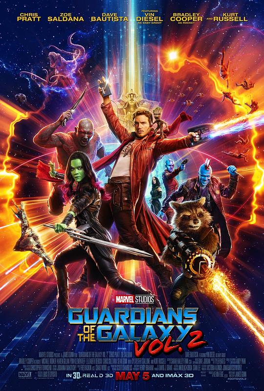 银河护卫队2 Guardians of the Galaxy Vol. 2 (2017) 4K/2160p 原盘Remux 中文字幕 【60.14GB】已刮削