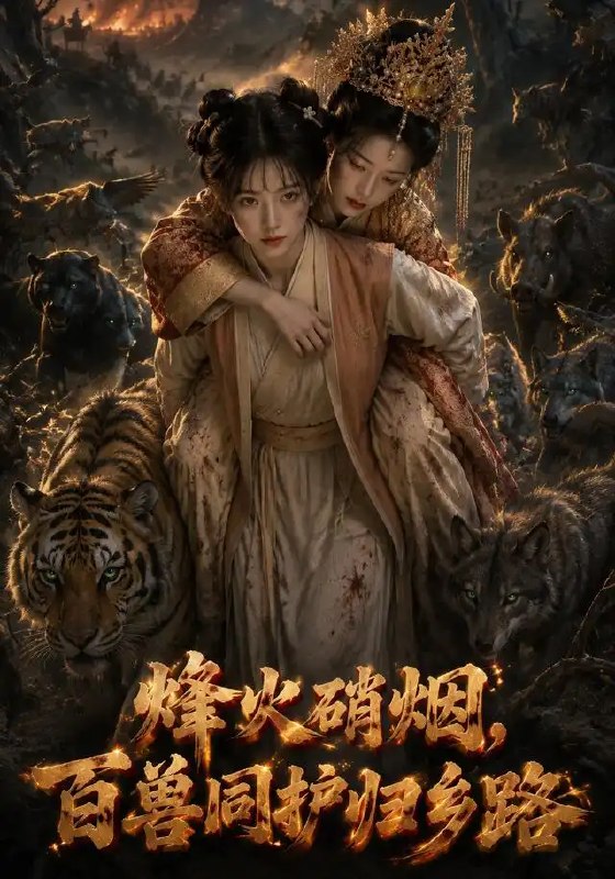 烽火硝烟,百兽同护归乡路&烽火硝烟百兽同护归乡路(93集)AI短剧