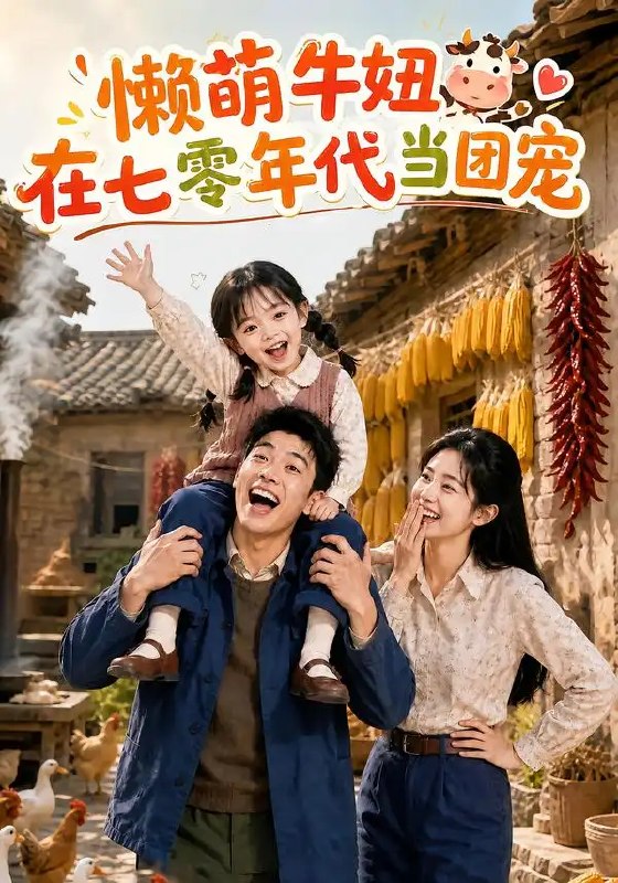 懒萌牛妞在七零年代当团宠（80集）AI短剧