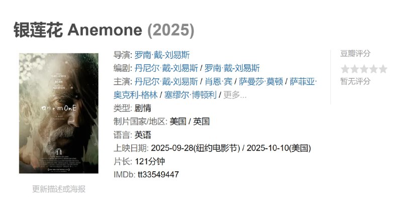 银莲花 Anemone (2025)
