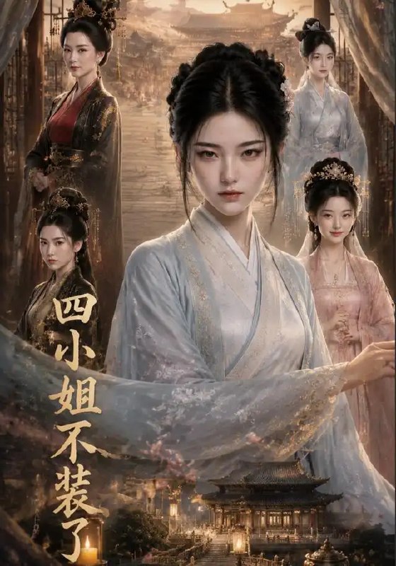四小姐不装了(117集)AI短剧