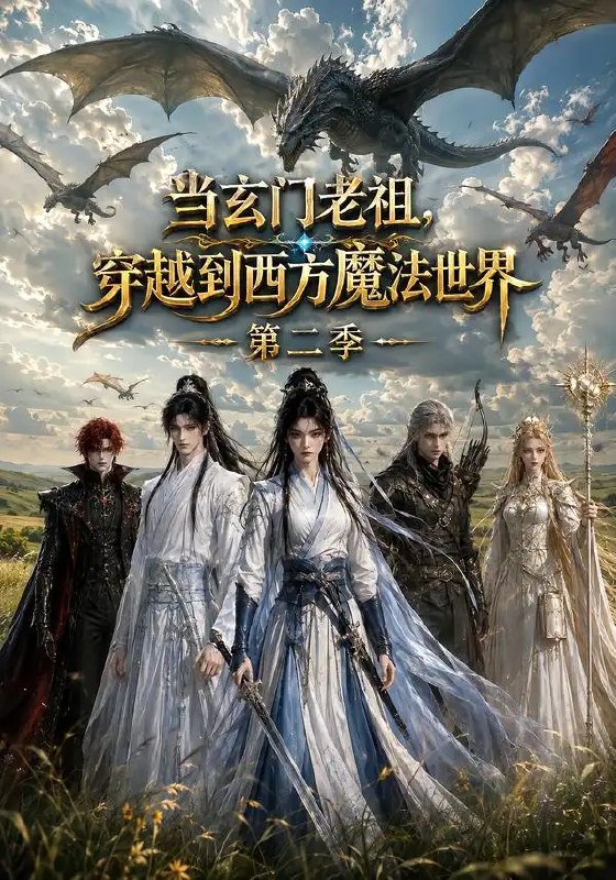 当玄门老祖，穿越到西方魔法世界第二季&当玄门老祖穿越到西方魔法世界第二季（111集）AI短剧