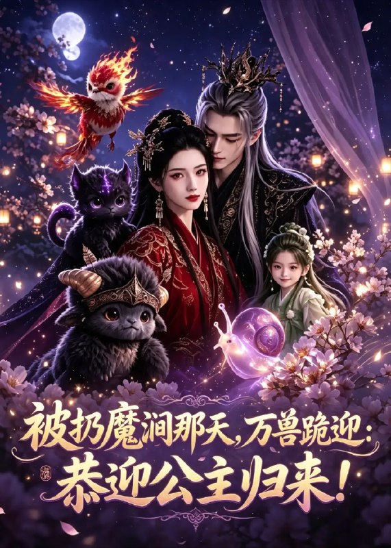 被扔魔涧那天,万兽跪迎恭迎公主归来!&被扔魔涧那天万兽跪迎恭迎公主归来(3集)AI短剧
