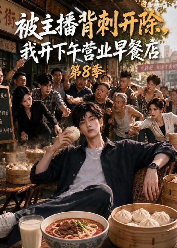 被主播背刺开除,我开下午营业早餐店第8季&被主播背刺开除我开下午营业早餐店第8季(101集)AI短剧