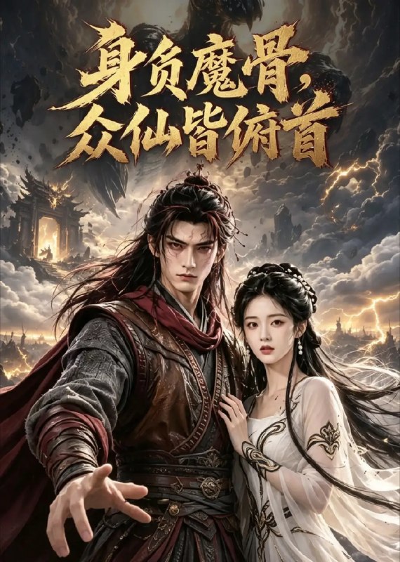 身负魔骨，众仙皆俯首&身负魔骨众仙皆俯首（53集） AI短剧