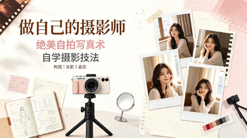 《做自己的摄影师绝美自拍写真术》[PDF]