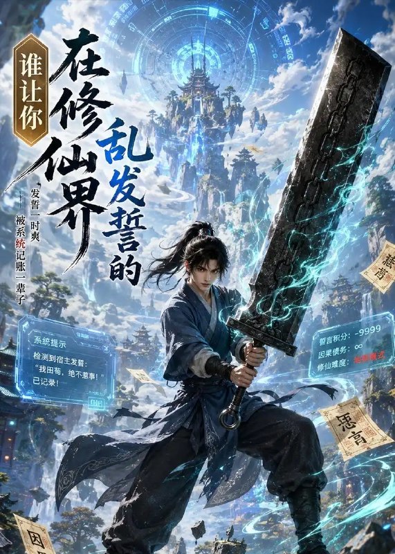 谁让你在修仙界乱发誓的（48集）AI短剧