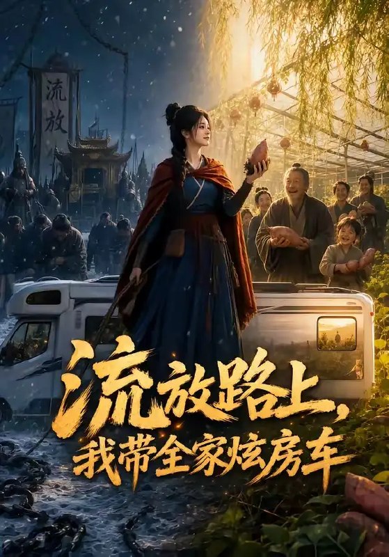 流放路上,我带全家炫房车&流放路上我带全家炫房车(165集)AI短剧