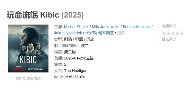 玩命流氓 Kibic (2025)