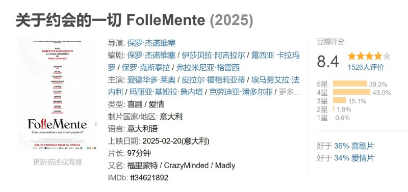 关于约会的一切 FolleMente (2025)