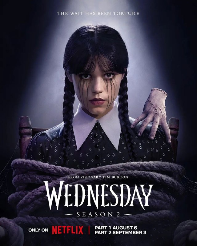 星期三 第二季(2025)【8集全】【4K.HDR&杜比视界】【内封简繁英】【附第一季原盘】