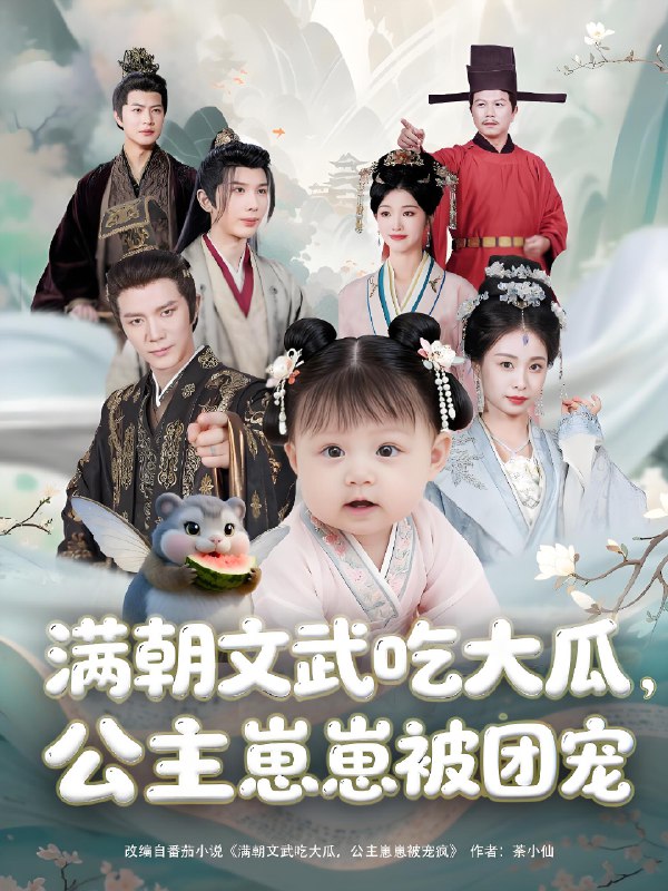 满朝文武吃大瓜公主崽崽被团宠 (80集) 肖颜晞&崔永炫 | 短剧
