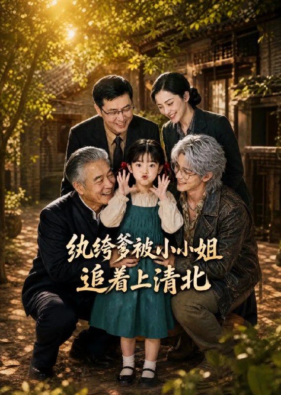 纨绔爹被小小姐追着上清北（60集） AI短剧