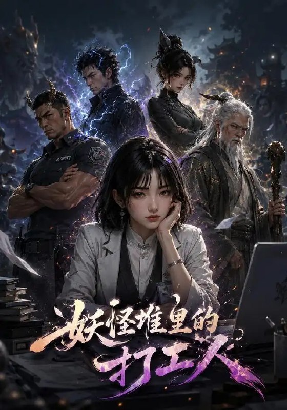 妖怪堆里的打工人（33集）AI短剧