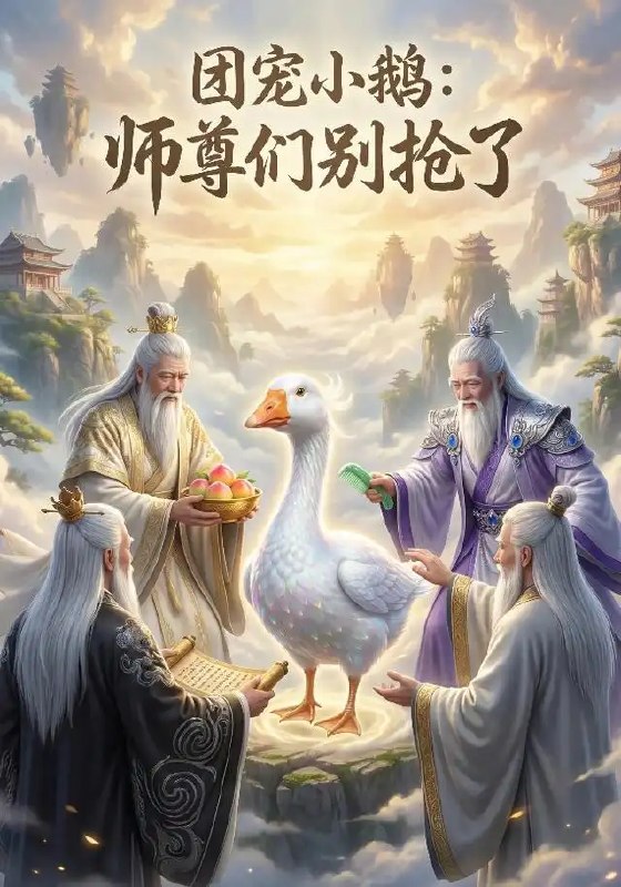 团宠小鹅师尊们别抢了&团宠小鹅师尊们别抢了（52集）AI短剧