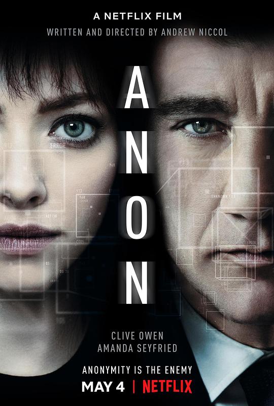 匿名者 Anon (2018) 1080p 原盘Remux 中文字幕 【16.73GB】已刮削