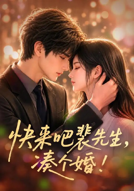 快来吧裴先生,凑个婚!&快来吧裴先生凑个婚(74集)AI短剧