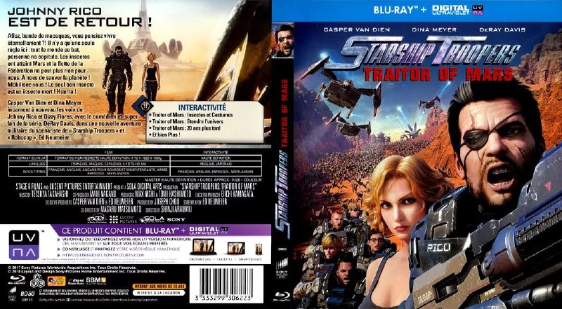 星河战队火星叛国者 Starship Troopers Traitor of Mars (2017)