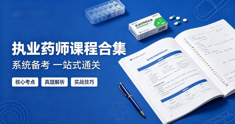 执业药师全套备考课程合集