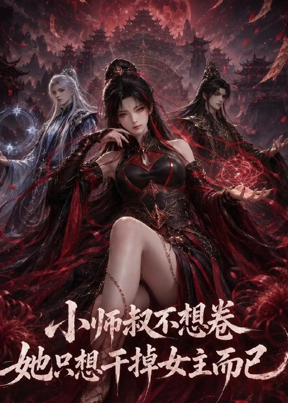 小师叔不想卷她只想干掉女主而已（100集）AI短剧