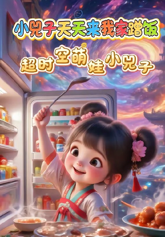 小兕子天天来我家蹭饭超时空萌娃小兕子 (84集) | 短剧