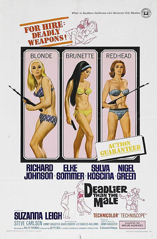 女人比男人更凶残 Deadlier Than the Male (1967) 1080p 原盘Remux 中文字幕 【22.76GB】已刮削