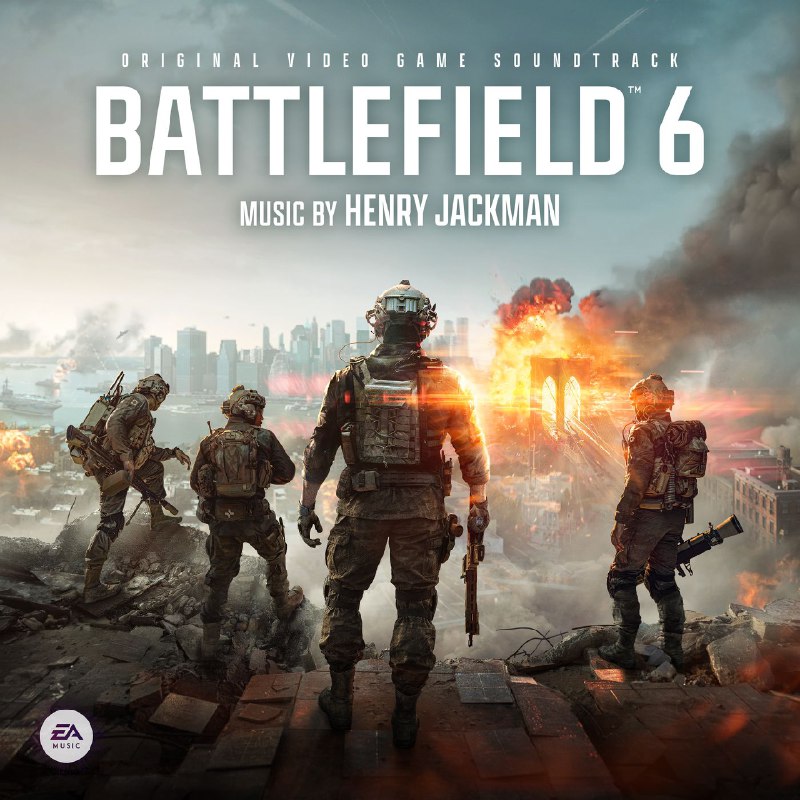 Henry Jackman Battlefield 6 战地风云6 游戏配乐 FLAC 44kHz 16bit qobuz