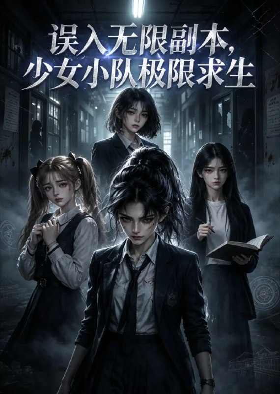 误入无限副本,少女小队极限求生&误入无限副本少女小队极限求生(60集)AI短剧