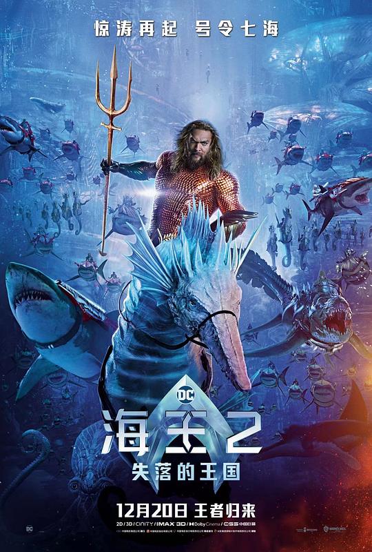 海王2失落的王国 Aquaman and the Lost Kingdom (2023) 4K/2160p 原盘Remux 中文字幕 【59.11GB】已刮削