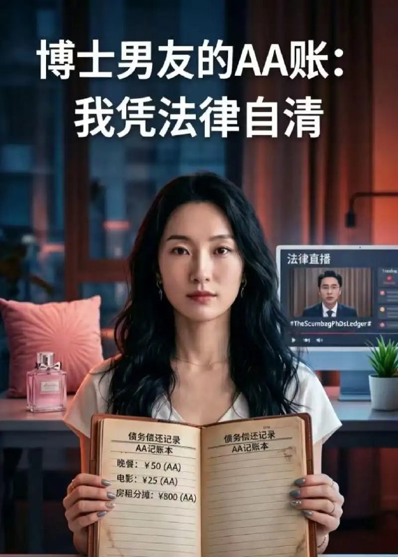 博士男友的AA账我凭法律自清(40 集)Ai短剧