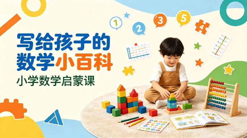 写给孩子的数学小百科|小学数学启蒙课(趣味学习+思维训练+免费PDF电子版)
