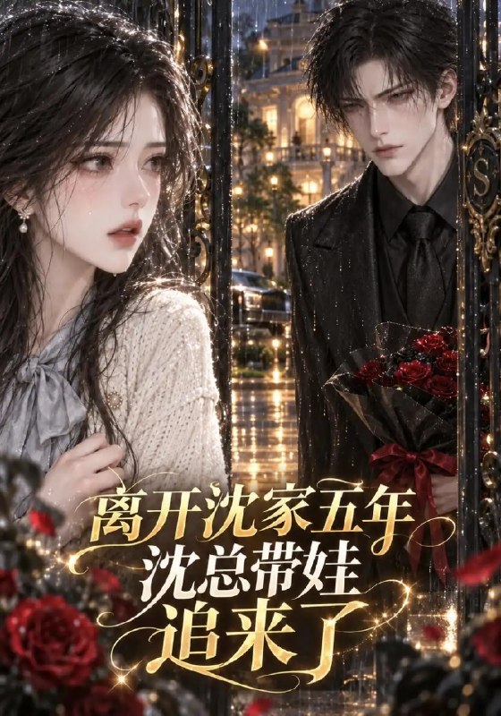 离开沈家五年沈总带娃追来了(63集)AI短剧