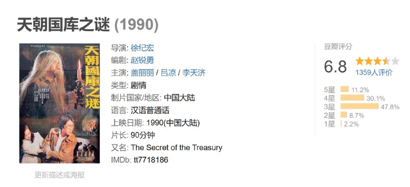 天朝国库之谜 (1990)