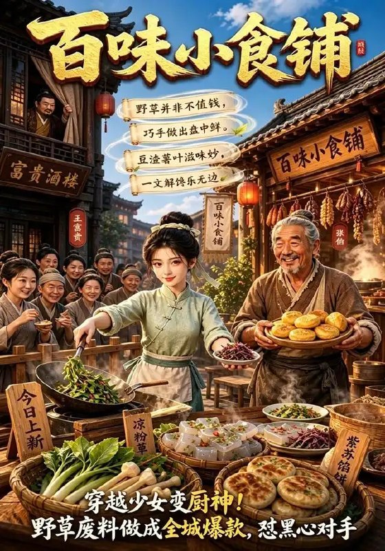 百味小食铺(32集)漫剧