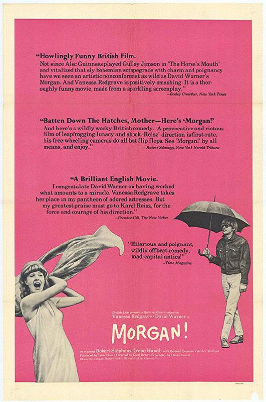 摩根 Morgan: A Suitable Case for Treatment (1966) 1080p 原盘Remux 【26.82GB】已刮削