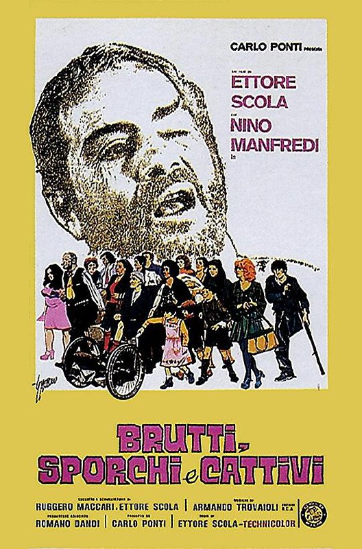丑陋的罗马人 Brutti sporchi e cattivi (1976) 1080p 原盘Remux 中文字幕 【29.00GB】已刮削
