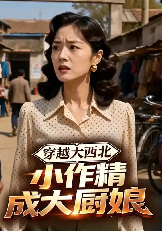 穿越大西北,小作精成大厨娘&穿越大西北小作精成大厨娘(80集)AI短剧