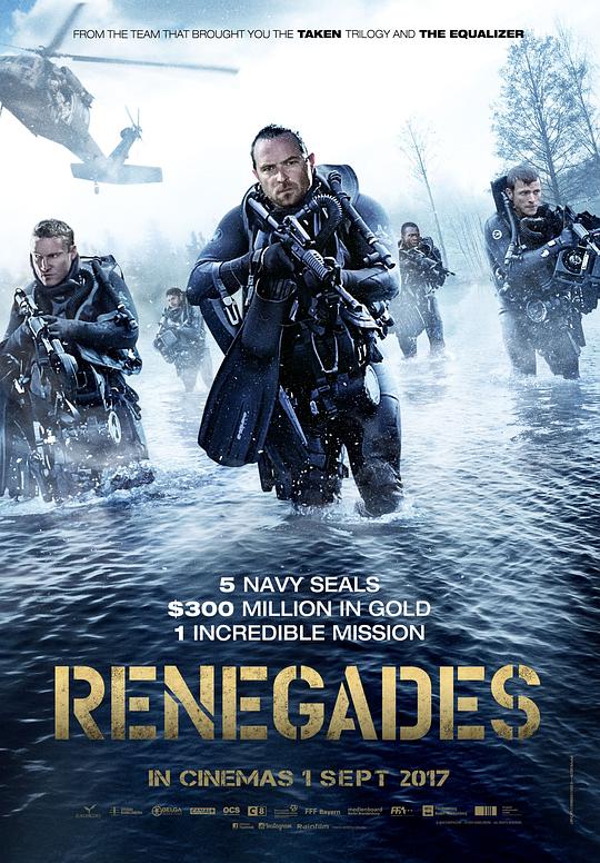 盗潜黄金城 Renegades (2017) 1080p 原盘Remux 中文字幕 【28.97GB】已刮削