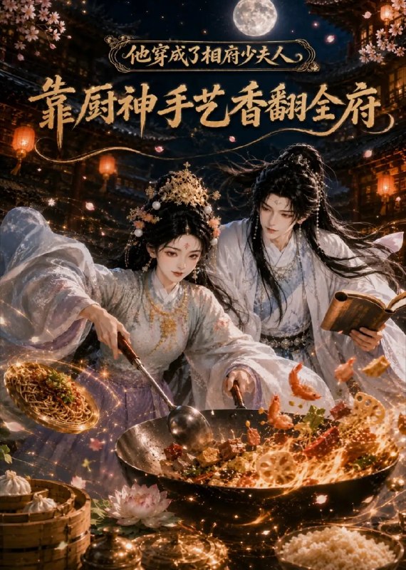 他穿成了相府少夫人，靠厨神手艺香翻全府&他穿成了相府少夫人靠厨神手艺香翻全府（60集）AI短剧