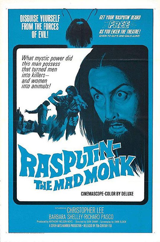 拉斯普廷:魔僧 Rasputin: The Mad Monk (1966) 1080p 原盘Remux 中文字幕 【16.88GB】已刮削