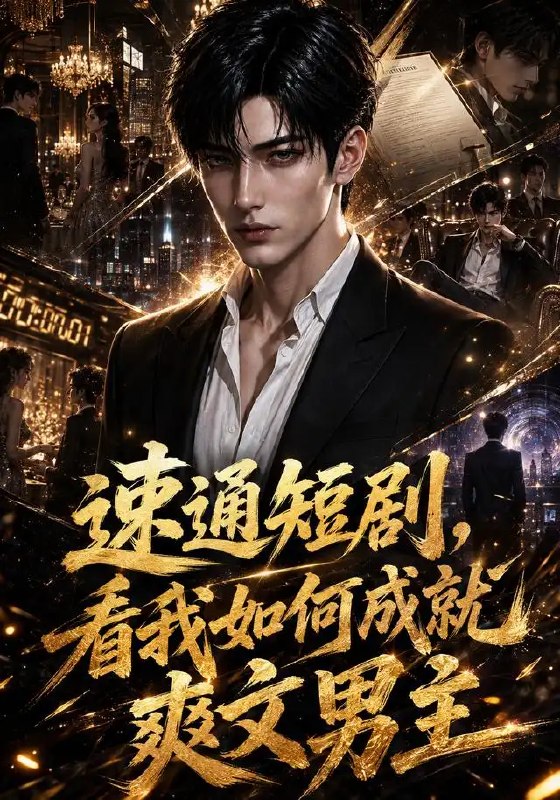速通短剧，看我如何成就爽文男主&速通短剧看我如何成就爽文男主（20集）AI短剧