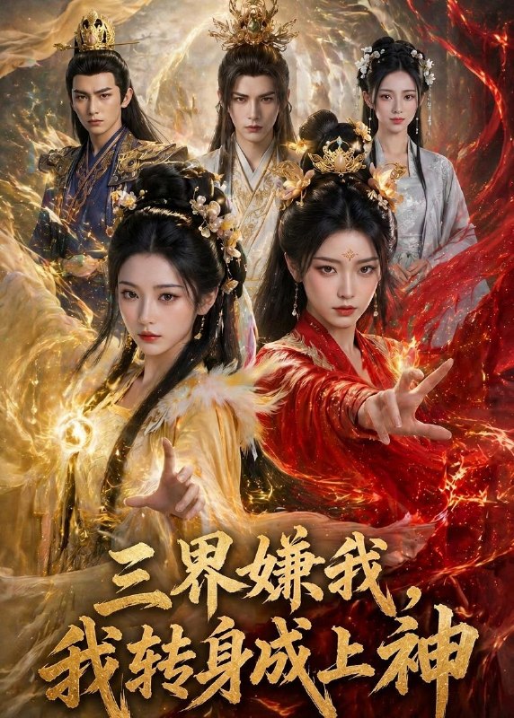 三界嫌我我转身成上神 (65集) Ai短剧