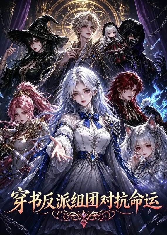 穿书反派组团对抗命运(20集)AI短剧