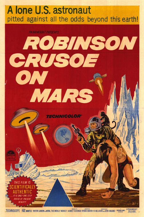 鲁宾逊太空历险 Robinson Crusoe on Mars (1964) 1080p 原盘Remux 中文字幕 【30.33GB】已刮削
