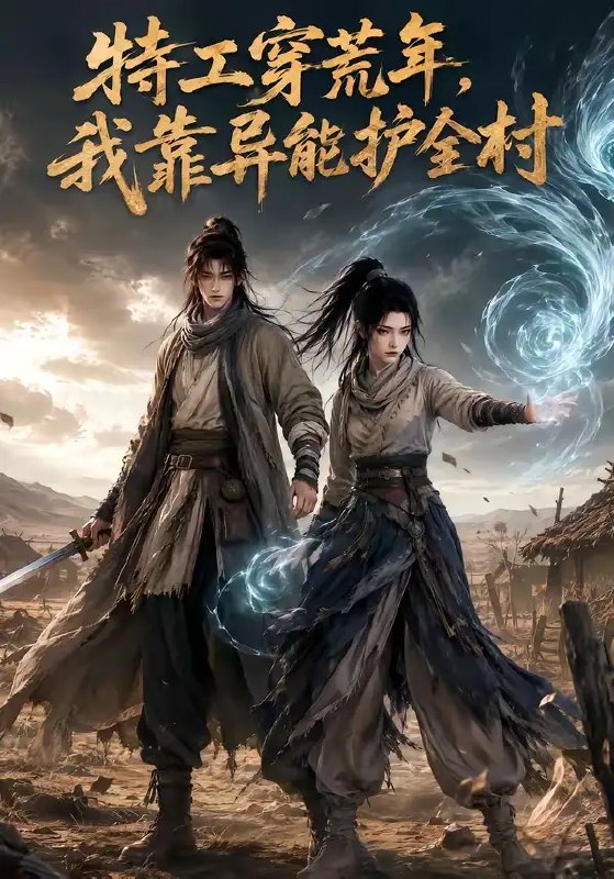 特工穿荒年,我靠异能护全村&特工穿荒年我靠异能护全村(55集)AI短剧